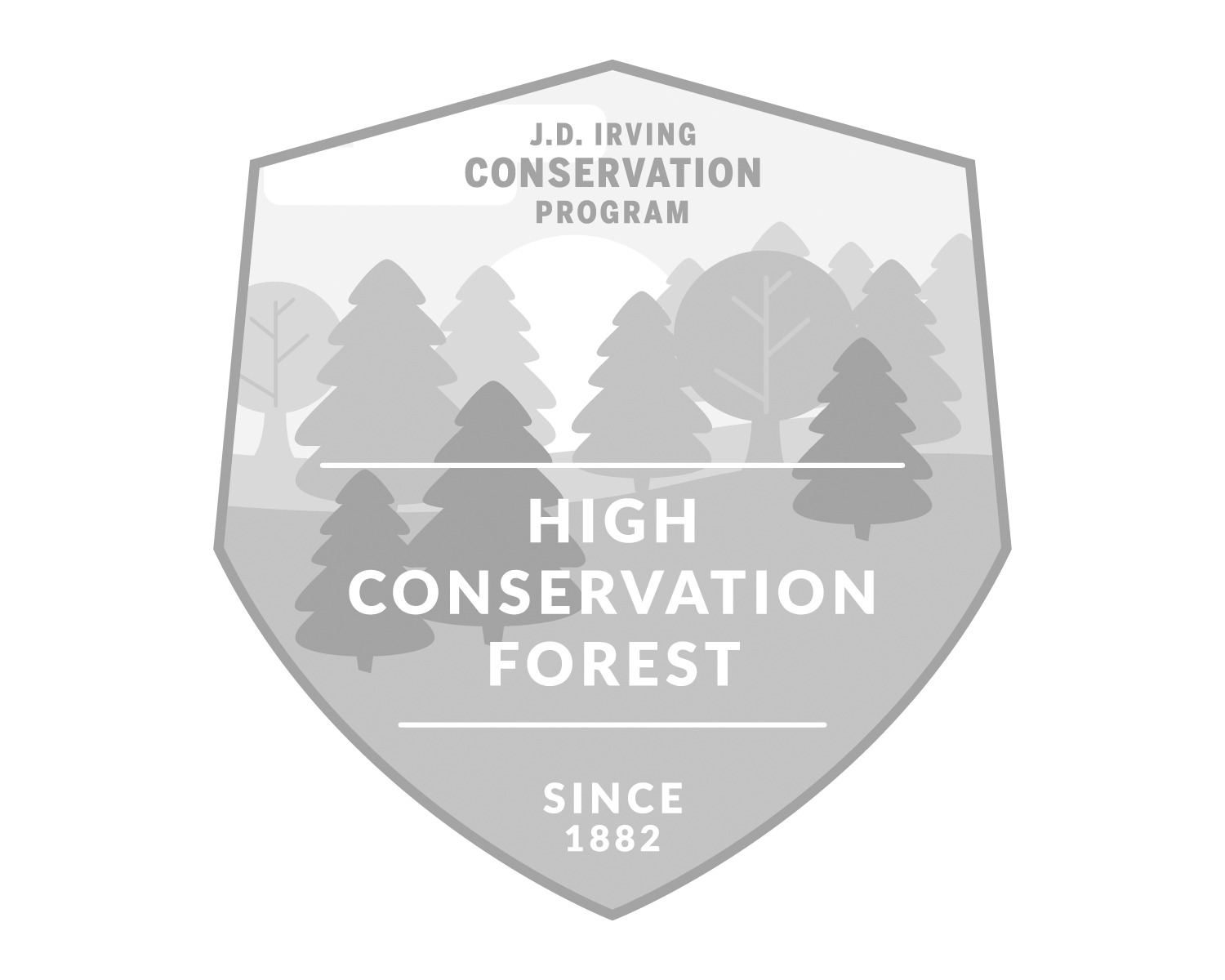 high conservation forest badge